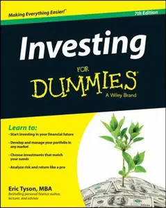 USED-Investing For Dummies by Eric Tyson (Paperback)