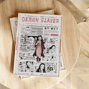 [Sale Off Up To 50%] [Unframe] Nezuko Demon Slayer Anime Poster - Manga Wall Collage - Manga Panel Poster - Anime Poster- Manga Poster