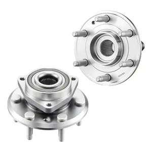 VEVOR 2PCS Front/Rear Wheel Bearing & Hub Assembly Fit for 2016-2017 Buick Enclave Convenience Leather Premium Sport Utility Chevy Traverse LS GMC Acadia OEM 513277, Wheel Bearing Hub Assembly Set