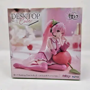 Hatsune Miku Desktop Cute Figure Sakura Miku Cherry Cushion