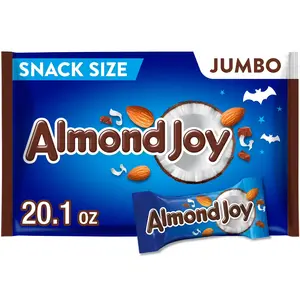 Almond Joy Snack Size Candy Bars – 20.1 oz Bag – Coconut, Almond & Milk Chocolate Treats