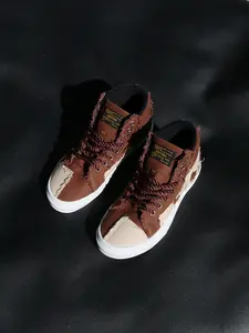 High-Top Skateboard Shoes for Men, Unisex Canvas Trainer Sneakers, Classic Anti-Slip Wear-Resistant, Casual Mid Top Shoes, All Seasons