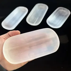 Natural Crystal Bowl Ornament, 1 Count Handmade Desktop Decoration, Office Desktop Ornament, Home Decor, Gift for Friend & Family, Crystal Carvings