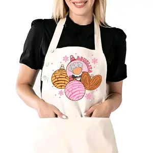 Christmas Abuelita Apron/Mandil, Concha, Abuelita's Chocolate Design