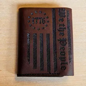 Tri-Fold Snap Wallet- We the People