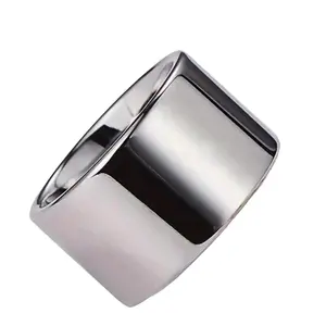 14mm wide tungsten ring for men, jewelry creates a luxurious, elegant look, daily jewelry, meaningful gift for loved ones