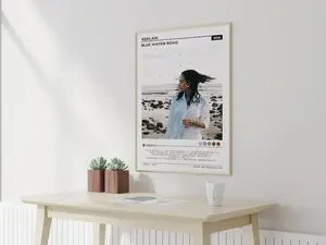 Kehlani - Blue Water Road Album Poster / Album Cover Poster / Music Gift / Music Wall Decor / Album Art Decoration Glossy