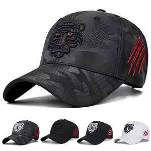 Tiger Head Animal Embroidered Baseball Cap Outdoor Sports Hip Hop Hat Street Casual Hat for Both Men and Women, Gift