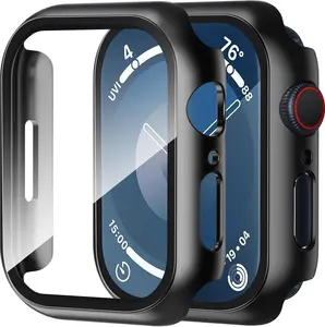 Entronix Case Compatible with iWatch Series 11, 42mm - Hard Cover w/ Built-In Screen Protector