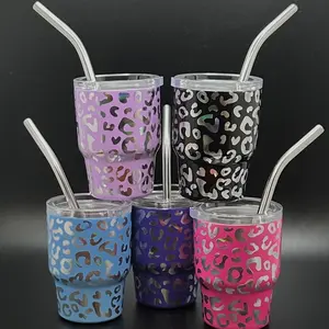 Leopard Print Shot Glass Tumblers