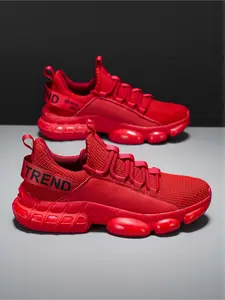 Men's Plus Size Athletic Sneakers, Breathable Mesh, Medium&Wide Width, Cross-Training, Walking Shoes