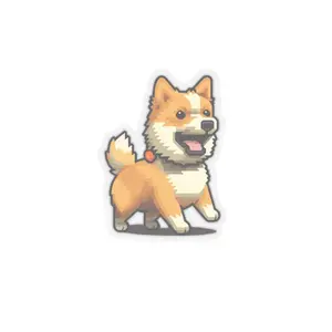 Pixel Shiba Inu Sticker