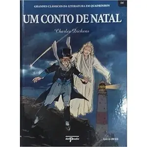 USED Book - livro um conto de natal grandes classicos da literatura em q (Paperback) - portuguese_brazilian