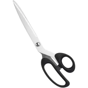 10-Inch Heavy-Duty Stainless Steel Fabric  - Professional Sewing Shears for   of Fabric, Leather, and More