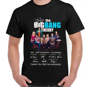 The big bang classic movie theory memories t shirt gift for fan, 2007 sitcom Sheldon Cooper all cast and signed film shirt, Retro 90's The Big Bang Theory Tee, Big Bang Theory Squad Outfit, Gildan Cotton Unisex Shirt, Big Bang Funny, Shirt For Women Men