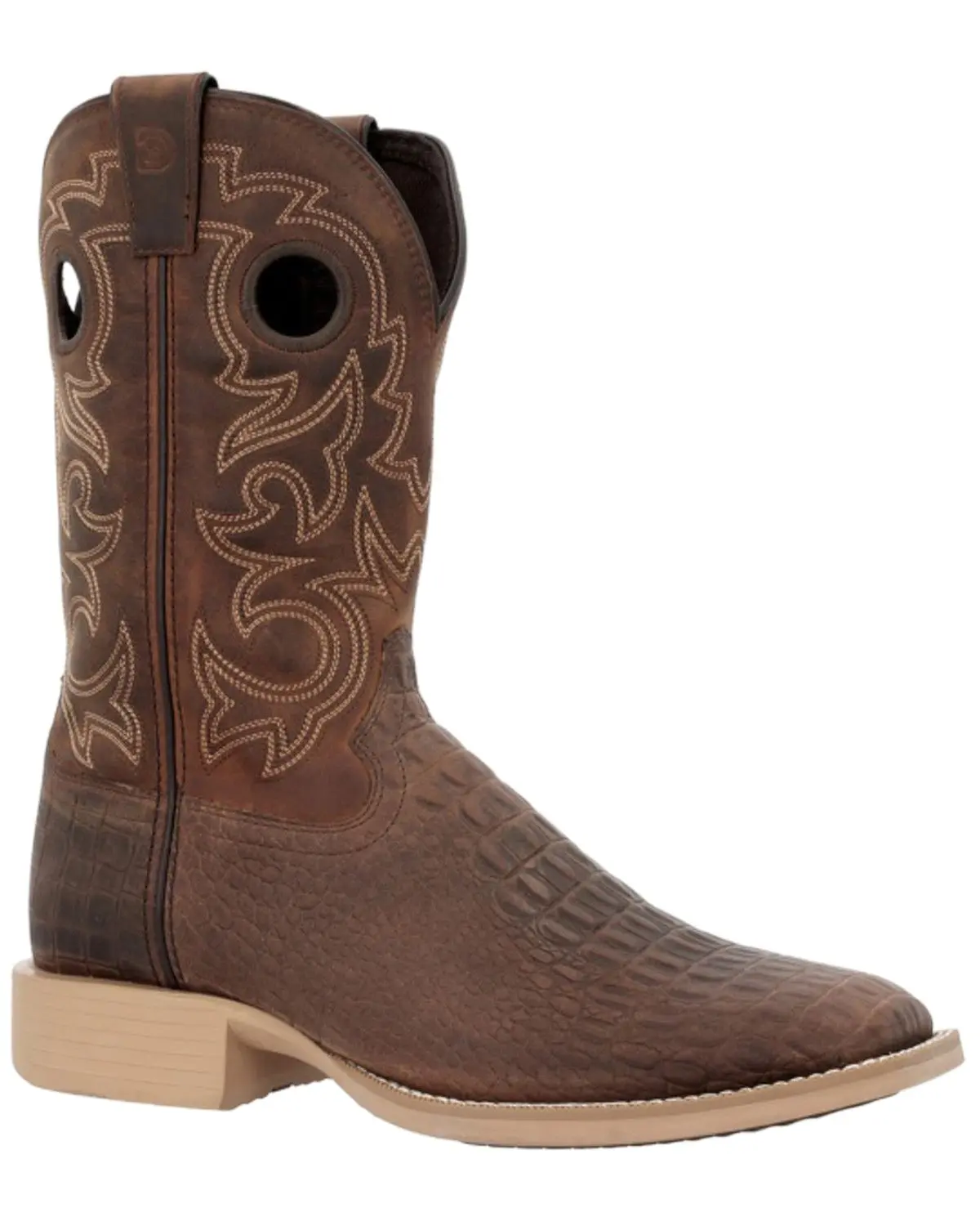 Durango Men's Men'S Shyloh Croc Print Performance Western Boot Broad Square - Ddb0530