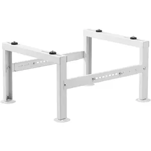 Father's Day Gift VEVOR Mini Split Ground Stand, Adjustable Anti-Vibration Mini Split Stand for 9000-60000 BTU Ductless Air Conditioner Heat Pump, Heavy Duty AC Base Bracket Floor Mount w/ 770LBS Max. Load Capacity