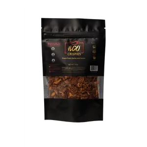 HCO Crispies Fresh Fried Garlic and Onion Topping 4 oz Pack of 2 No Heat Crispy Crunchy Flavor for Salads Pizza Pasta Eggs Sandwiches
