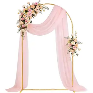 7.2 FT Metal Arch Backdrop Stand,  Balloon Arch Stand for Ceremony, Wedding Arch for Birthday Party, Bridal  Shower, Christmas & Holiday Decoration, Easy Assembly
