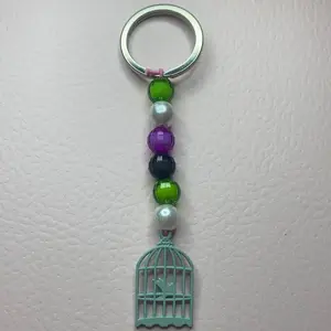 Bird Cage Keychain