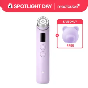 [LIVE Exclusive] [medicube] Booster Pro Purple Bear EditionㅣKbeauty Viral Glass Glow | Korea's No.1 Glass Glow Device + Skincareㅣmedicube kbeauty korean skincare
