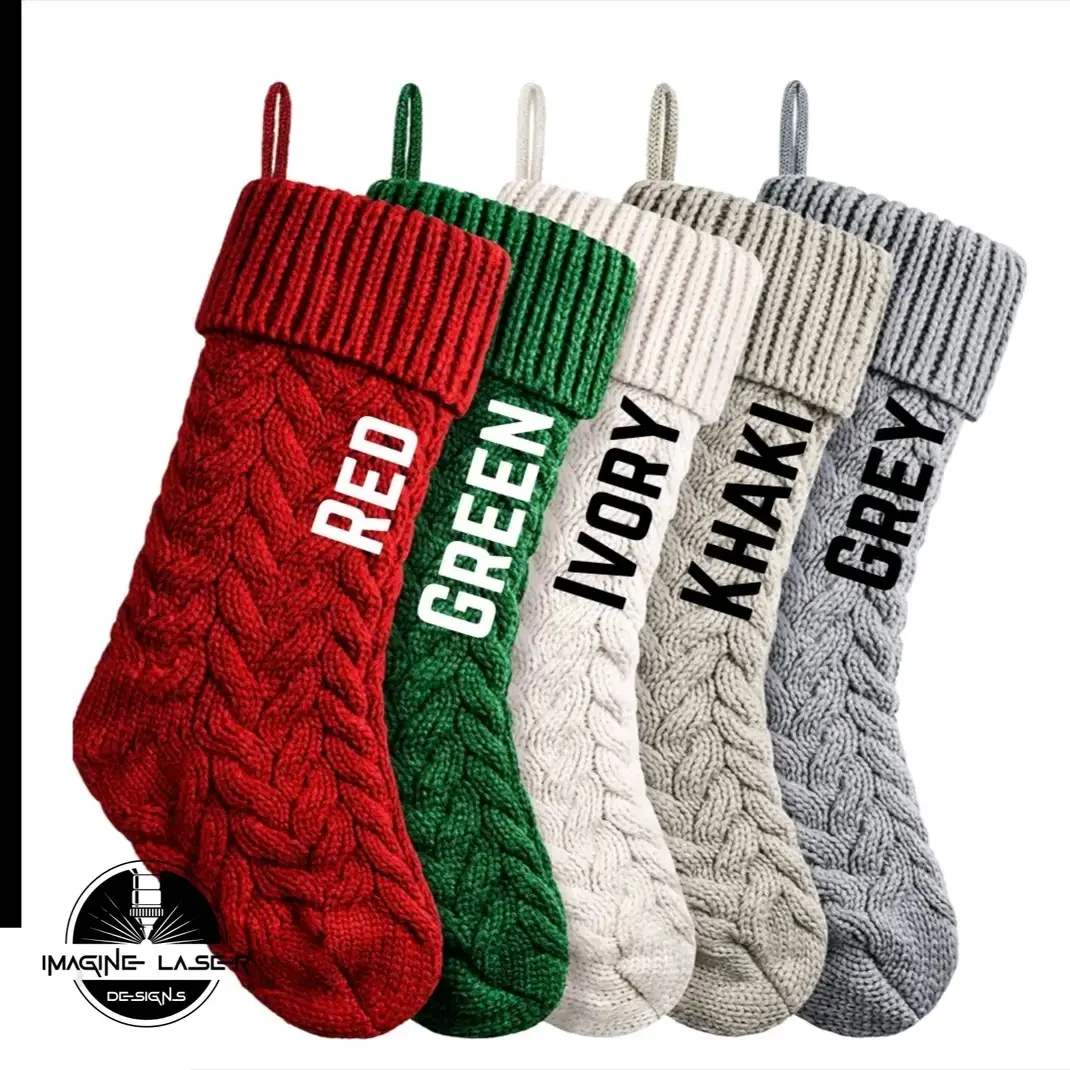 Custom engraved X-MAS stocking