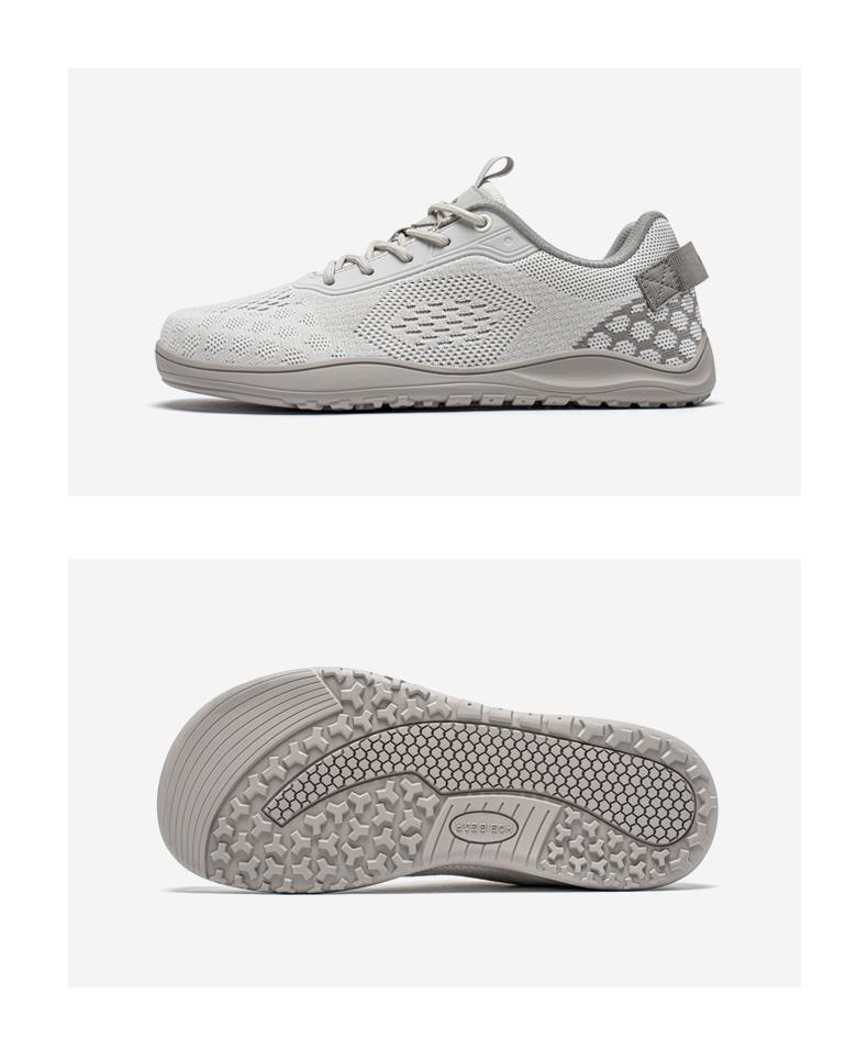 HOBIBEAR Minimalist Barefoot Shoes Wide-Last Zero-Drop Slip-Ons Unisex Trail Running Shoes