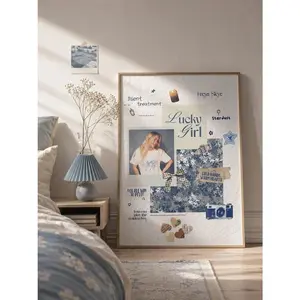 Freya Skye Stars Align Tour Poster, Music Collage Wall Art, Pop Star Fan Art Decor, Singer Celebrity Print - [No Frame]