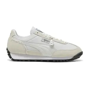 PUMA Womens Easy Rider Glam Lace Up Sneakers Shoes Casual - Off White
