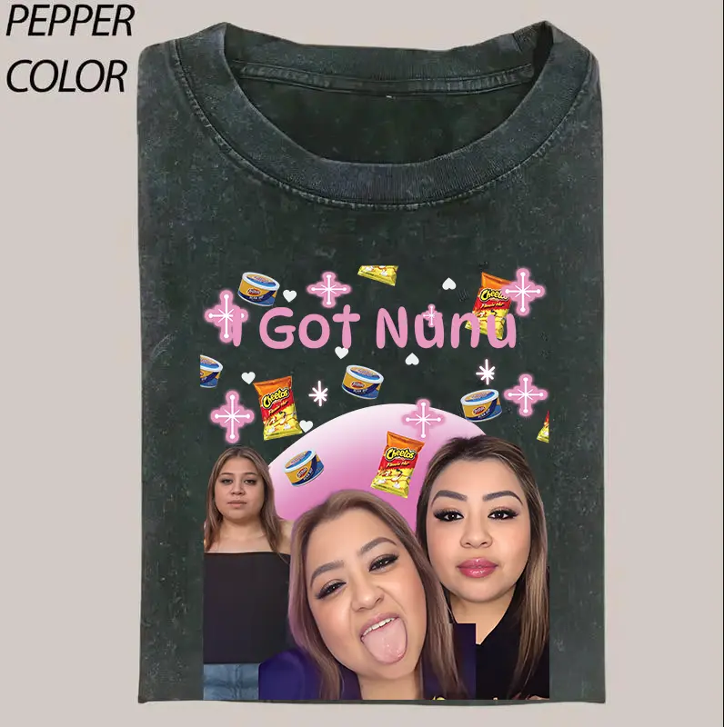 Got Nunu Meme T-shirt. Playful And Colorful Designs Inspired By Internet Culture. Perfect For Fans Of Viral Trends And Humorous Fashion