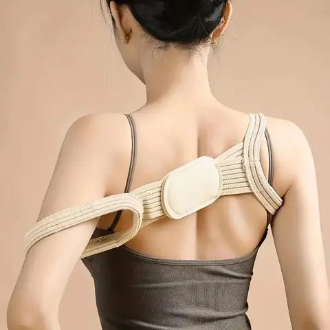 Posture Correction Belt, Easy-to-Use Adjustable High-Elasticity Posture Trainer, Lightweight Breathable Garment Accessory.