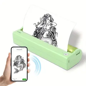 New P80 Mini Printer Thermal Portable Printer Supports Advertising printing and drawing equipment