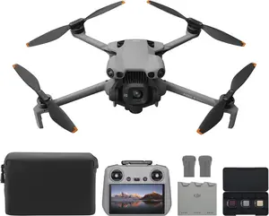 [Pre-Owned Options] DJI Mini 5 Pro Fly More Combo with DJI RC 2, Drone with Camera, 1-Inch CMOS, 4K Drone for Beginners with Omnidirectional Obstacle Sensing, ActiveTrack 360°, 225° Gimbal Rotation, 3 Batteries