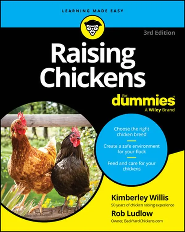 Raising Chickens for Dummies Tutorial Book - Kimberley Willis, Paperback, Books