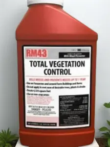 212 MAIN Ragan & Massey 15044 32 oz RM43 Total Vegetation Control, Garden Fertilizer for Home Improvement Garden Supplies