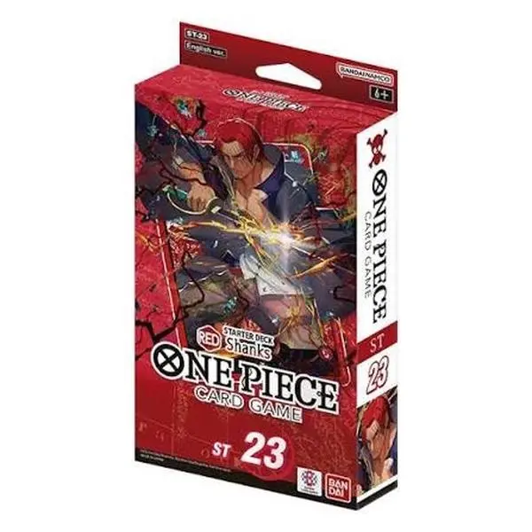 Starter Deck 23: RED Shanks (OP-11 PACK RIPPED LIVE)