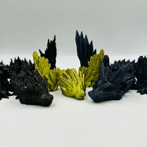 Fourth Wing Inspired Dragons - 3D Printed Decor Gift