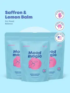 JoySpring Saffron Gummies – Plant-Based Saffron Formula for Daily Wellness (3 Pack)