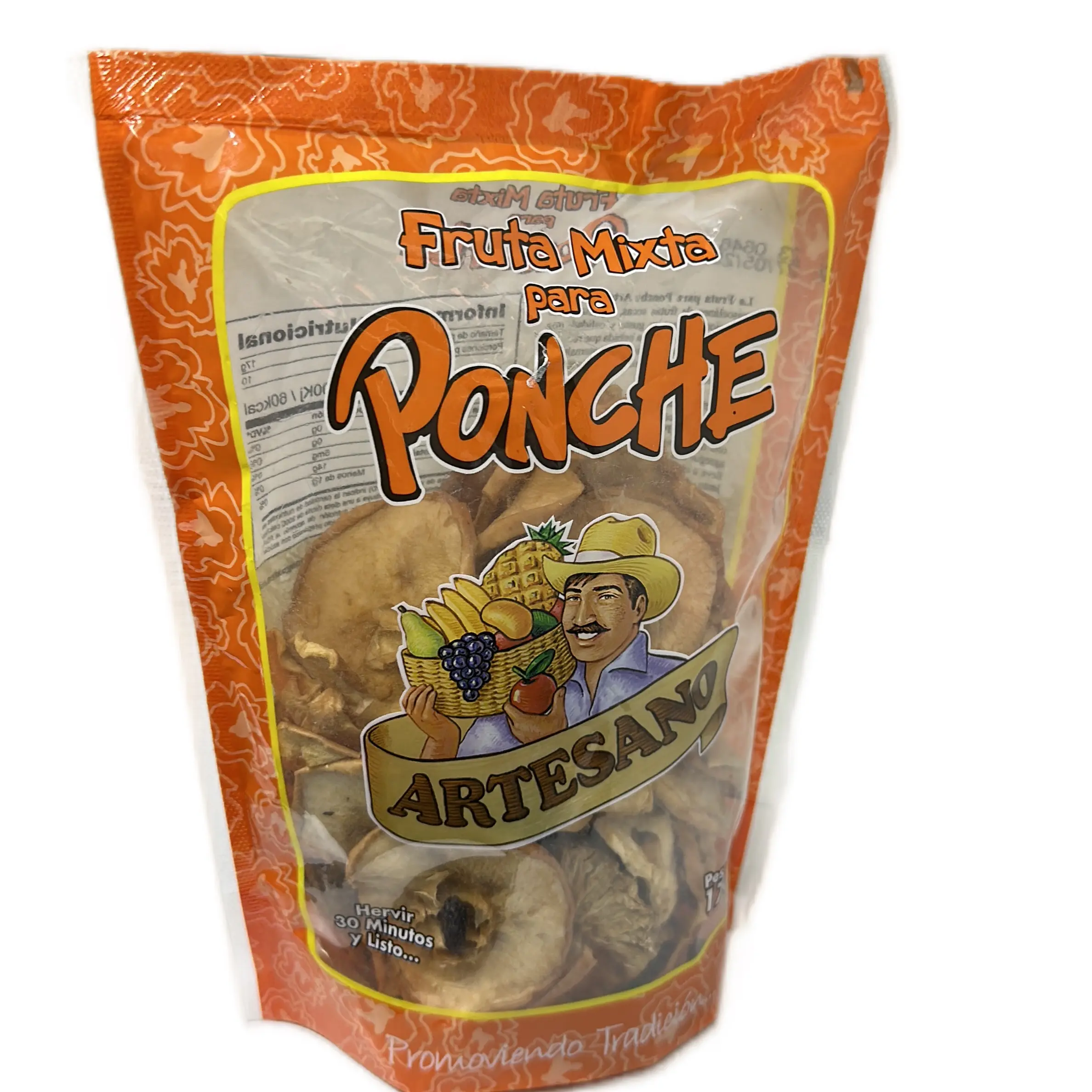 Fruta Mixta para Ponche Sweet - Bebida Artesanal Guatemalteca - Snack - Bonbon Candy