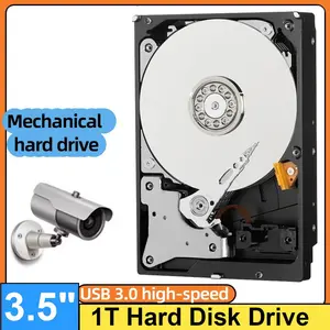 3.5" SATA Internal Desktop Hard Drive 1T HDD for PC CCTV Camera NVR DVR System