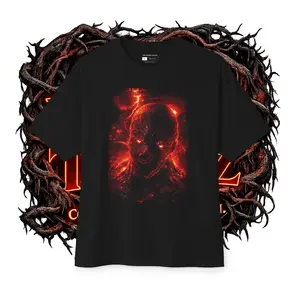 Cold Hearted Threadz vcna 6.8oz 100% Cotton Premium Custom Halftoned DTF T-shirt