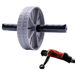 1 Set of Ab Wheel, Silent Ab Muscle Training Wheel, Ab Core Training Roller, Home-use and gym-friendly equipment, Abdominal Exercise Roller
