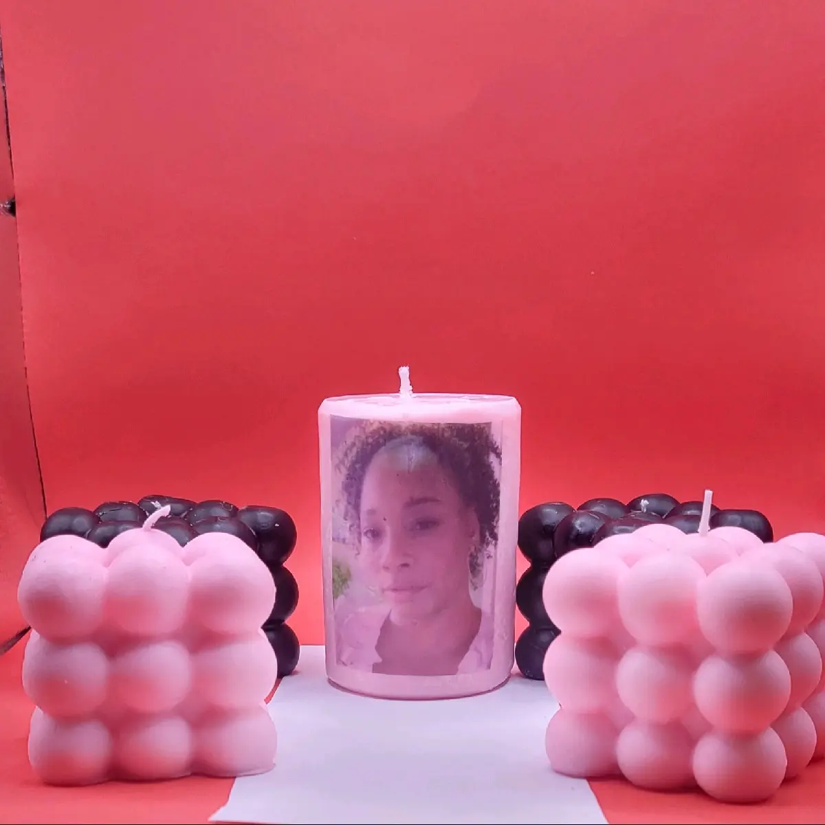 3D Bubble Candle