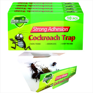 20 Pack Roach Traps, Roach Traps Indoor Sticky with Cockroach Bait, Cockroach Glue Trap Long Lasting and Non Toxic, Children and Pet Friendly, for Home, Kitchen, Bathroom, Storage Room,summervibes outdoorfun