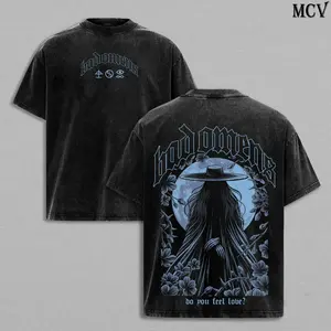 Bad Omens Band Tee Washed – Do You Feel Love Vintage Heavy Cotton Oversize Unisex Alternative Metalcore Dark Aesthetic Graphic T-Shirt, Bad Omens Hoodie & Sweatshirt Y2K Streetwear Concert Tour Fan Merch Collector Top for Men and Women Fans