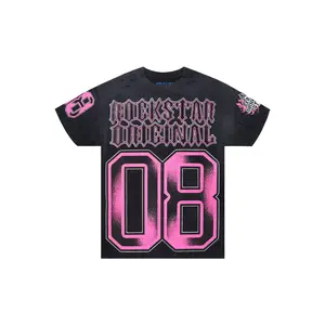 Alim Black Oversized Graphic T-Shirt