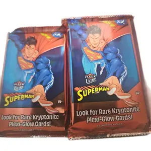 Superman DC Authentic Sealed TCG Pack - 1 Factory Sealed Non-Sports Trading Card Collectible with Base Cards
