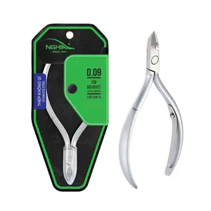 NGHIA Cuticle Nipper - D-09, Stainless Steel, Durable and Sharp, Ergonomic Design Manicure Nail