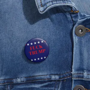 Fuck Trump Custom Pin