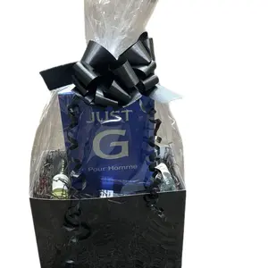 Just G Pour Homme Men's Fragrance Gift Box for Him - Perfect for Valentines Day - Body Care - Ideal Thoughtful Present - Suitable for Any Occasion